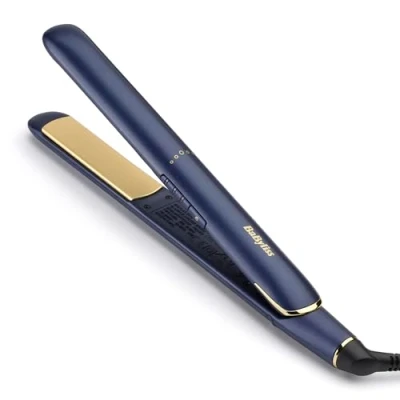 Abbildung von BaByliss Midnight Luxe Glätteisen, Titan Keramikbeschichtung