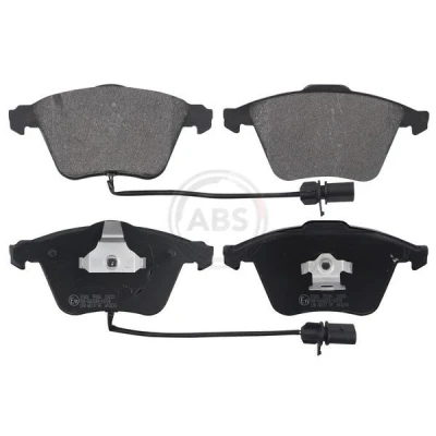 Abbildung von A.B.S. 37428 Bremsbelagsatz mit integriertem Verschleißsensor AUDI: A6 C6 Avant, A4 B7 B6 SEAT: Exeo ST, Saloon