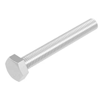 Abbildung von SECCARO Sechskantschraube M10 x 80 mm, Edelstahl V2A VA A2, DIN 933 / ISO 4017, Außensechskant, 20 Stück