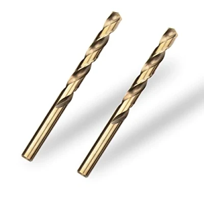 Abbildung von Meccion HSS Metallbohrer Professional Geschliffen Kobalt 2pcs 9.5mm Spiralbohrer fur Edelstahl und Metall