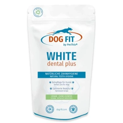 Abbildung von DOG FIT by PreThis® White dental Plus I Zahnsteinentferner für Hunde Zahnreinigung &amp; Zahnpflege Natürlich Zahnstein lösen ohne Zusätze