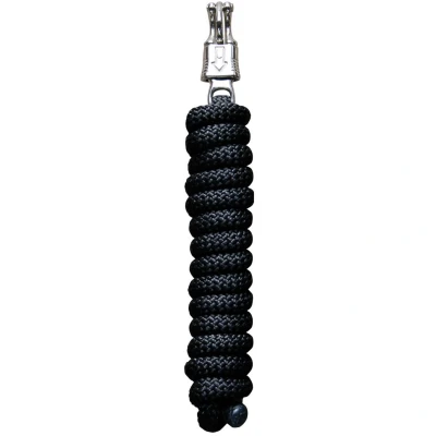 Abbildung von Harry&#039;s Horse Halfterführstrick Denz Panikhaken Schwarz 2,5m