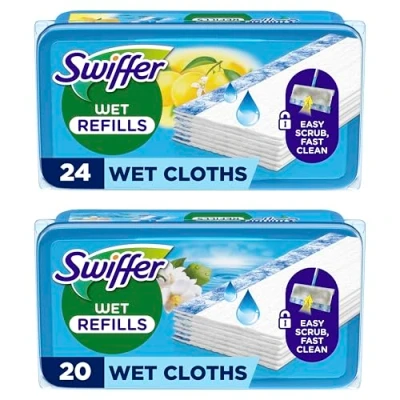 Abbildung von Swiffer Bodenwischer Wet Bodentücher Mit Frischem Duft Wie Nach Dem Lüften er Pack, Für Eine Schnelle Und Einfache Reinigung