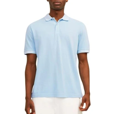 Abbildung von Jack &amp; Jones Premium Poloshirt, Herren, Größe: Small, Cerulean