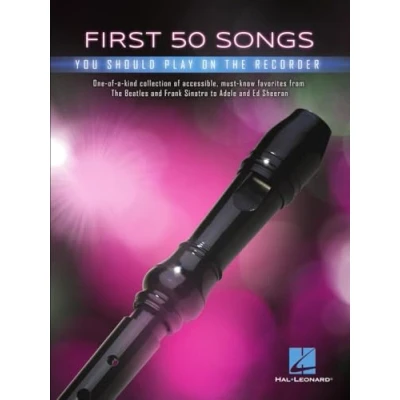 Abbildung von First 50 Songs You Should Play on Recorder