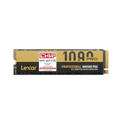 Abbildung von Lexar NM1090 PRO 2TB PCIe 5.0 Gen5 NVMe SSD Bis zu 14.000MB/s, Erweiterte Thermokontrolle, DirectStorage für AI Lasten, Gaming &amp; Content Erstellung Laptop/PC