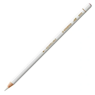 Abbildung von Buntstift für fast alle Oberflächen STABILO All Einzelstift weiß