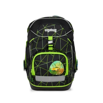 Abbildung von ergobag Schulrucksack Set Cybär Race pack Schwarz
