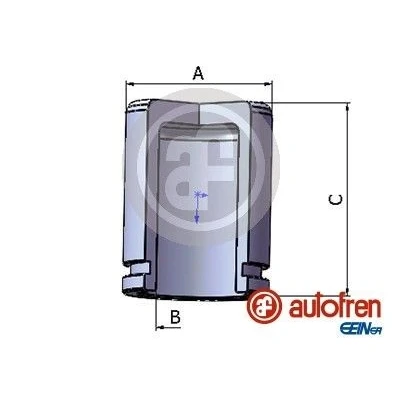 Abbildung von AUTOFREN SEINSA D025279 Kolben, Bremssattel 43 TOKICO SUBARU: Impreza II Estate, Outback IV, MAZDA: CX 7