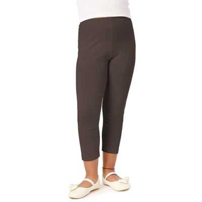 Abbildung von Merry Style Mädchen 3/4 Leggings aus Viskose MS10 131 (Braun, 134 cm)