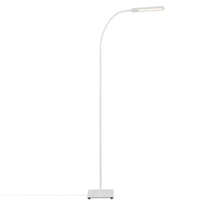 Abbildung von BRILONER LED Stehlampe mit Touch, dimmbar in Stufen, einstellbar warmweiß und kaltweiß, Leselampe, Wohnzimmerlampe, Deckenfluter, Standleuchte, Stehleuchte, 20,8x20,8x183 cm, Weiß