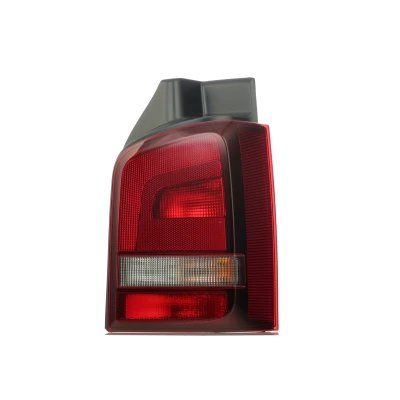 Abbildung von HELLA 2SK 010 318 101 Rückleuchte rechts P21/5W, P21W, PY21W, R10W 12 getönt, glasklar, Rot mit Glühlampen Lampenträger VOLKSWAGEN: Transporter 5