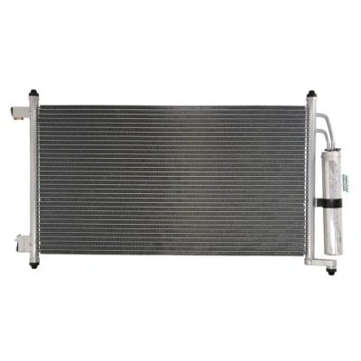Abbildung von THERMOTEC KTT110074 Klimakondensator mit Trockner 600 NISSAN: MICRA 3, Juke, RENAULT: Modus / Grand