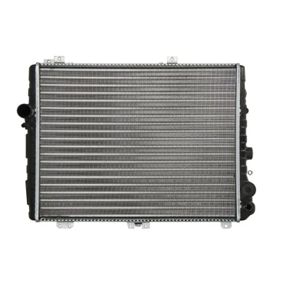 Abbildung von THERMOTEC D7A007TT Kühler, Motorkühlung Aluminium 378 470 34 Schaltgetriebe Kühlrippen mechanisch gefügt AUDI: Cabriolet B4, Coupe B3, 80 B4 Saloon