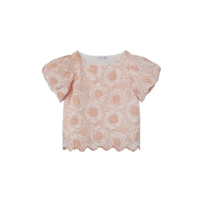 Abbildung von Name it Nkfsauma Bluse für Kinder, Größe: 134/140, Cantaloupe