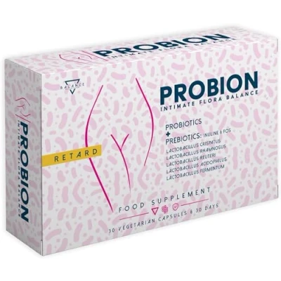 Abbildung von BALANCE NUTRITION Milchsäurebakterien Scheide Probiotika Frauen Vaginal Probiotics Nahrungsergänzungsmittel Präbiotika Hilfreich zur Steigerung Wohlerghens Bakteriellen Vaginalflora 30 Kapseln