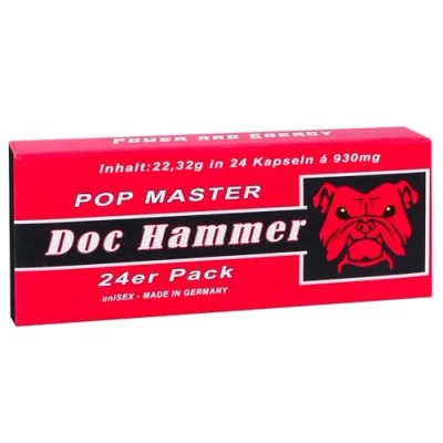 Abbildung von DOC HAMMER Pop Master Pillen 24er Pack, 1er Pack (1 x 24 Stück)