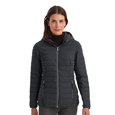 Abbildung von Killtec Damen Gauror Jr Casual Funktionsjacke In Daunenoptik Mit Abzippbarer Kapuze, dunkelnavy, 48 EU