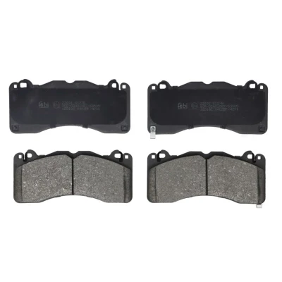 Abbildung von FEBI BILSTEIN 188192 Bremsbelagsatz Vorderachse mit akustischer Verschleißwarnung Anti Quietsch Blech FORD USA: Mustang Mk6 Coupe