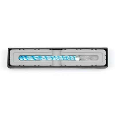 Abbildung von J.Herbin Herbin 21714T Glasfeder 16cm, ideal für Kalligraphie, 1 Stück, Felsenblau