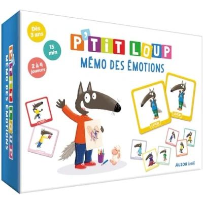 Abbildung von P&#039;TIT LOUP MON MÉMO DES ÉMOTIONS