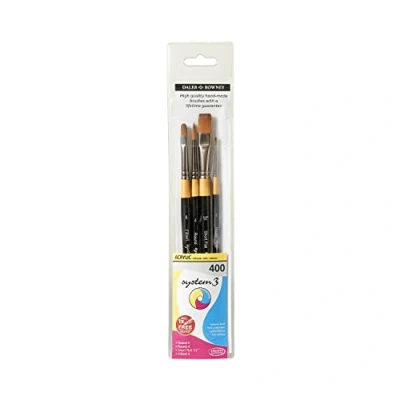 Abbildung von Daler Rowney DR Geldbörse System 3 400, schwarzer Griff, E281300400