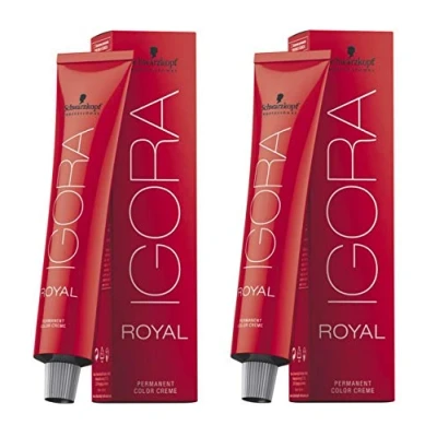 Abbildung von Schwarzkopf Professional Igora Royal Golds Permanente Färbung 60 ml 6 5 Dunkelblond Gold