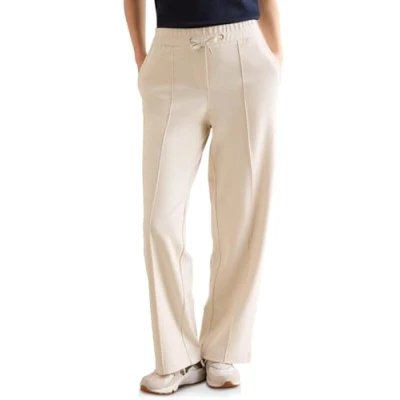 Abbildung von Cecil Straight LEG Jogginghose, Damen, Größe: XXLx32, Beige
