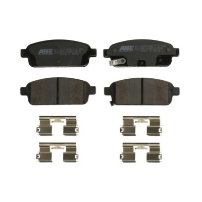 Abbildung von ABE C2X014ABE P Bremsbelagsatz Hinterachse OPEL: Zafira C Tourer, Astra J Sports Mokka / X, CHEVROLET: Cruze Saloon, Aveo Hatchback