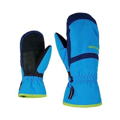Abbildung von Ziener Kinder LEJANOS AS Ski Handschuhe/Wintersport Wasserdicht, Atmungsaktiv, Persian Blue, 3 (XS)