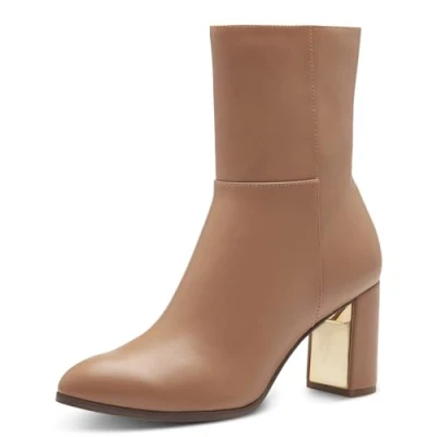Abbildung von Tamaris Stiefelette, Damen, Größe: 39, Camel Schuhe