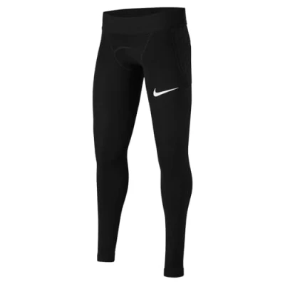 Abbildung von Nike Performance Y NK DRY PAD GRDN I GK TGHT K Tights für Kinder, Größe: Medium, Schwarzweiss