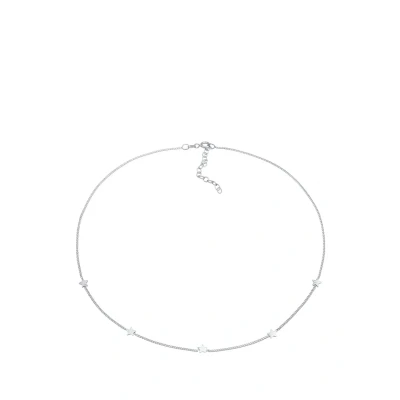 Abbildung von Elli Stern Astro Trend Halskette, Damen, Größe: 36, Silber