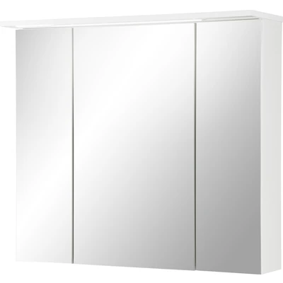 Abbildung von Schildmeyer Spiegelschrank 126760, melaminharzbeschichtete Spanplatte, Weiß, 80 x 16 72,3 cm