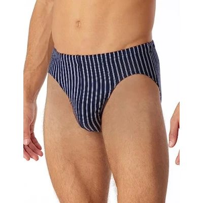 Abbildung von Schiesser 95 5 Essentials Slip, Herren, Größe: Small, Dunkelblau