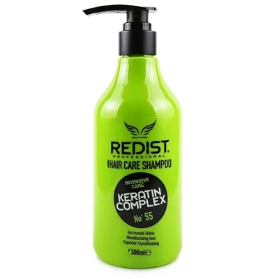 Abbildung von Redist Keratin Hair Care Shampoo 500ml Haar mit Intensiv reparierendes spendet Feuchtigkeit gegen sprödes trockenes strapaziertes Intensive Anti Frizz