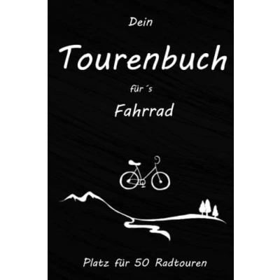 Abbildung von Dein Tourenbuch für&#039;s Fahrrad Platz für 50 Radtouren