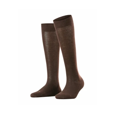 Abbildung von Falke Sensitive London Comfort BAND Kniestrümpfe, Damen, Größe: 39 42, Dark brown