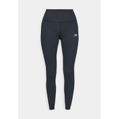 Abbildung von New Balance Harmony HIGH RISE Legging Tights, Damen, Größe: XXL, Black