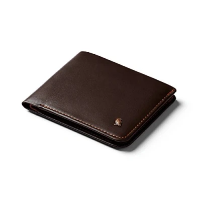 Abbildung von Bellroy Hide &amp; Seek Wallet, Schlanke Faltbare Leder Brieftasche mit RFID Schutz und Geheimfach (Max. 12 Karten, Bargeld, Münzfach) Java