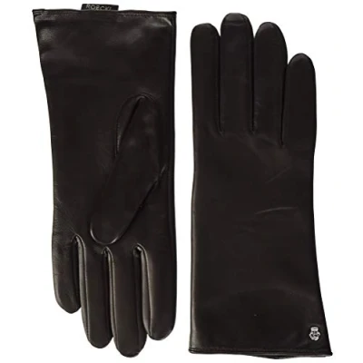 Abbildung von Roeckl Damen Classic Wool Handschuhe, Schwarz (Mocca 790), 7 (Herstellergröße: 7)