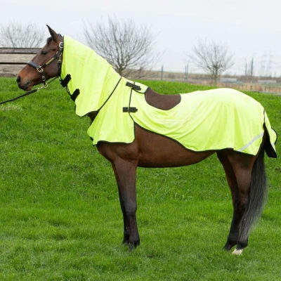 Abbildung von Harry&#039;s Horse Fliegen Ausreitdecke Mesh Pro Gelb L