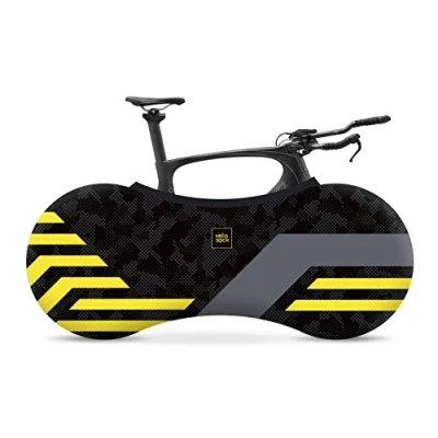 Abbildung von Velo Sock Unisex Erwachsene Yellow Lines Bike Cover, One Size