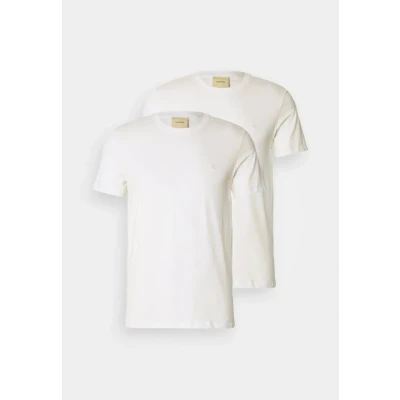 Abbildung von Calvin Klein T Shirt »SS STRETCH COTTON slim TEE 2PK«, (Packung, 2 tlg.), Rundhalsausschnitt, fit