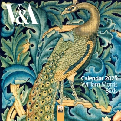 Abbildung von V&amp;a: William Morris Birds Mini Wall Calendar 2025: Art