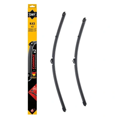 Abbildung von Scheibenwischer Swf 507880 vorne Flachbalkenwischblatt mit Spoiler OPEL: Astra K Sports Tourer, Hatchback, Meriva B, FORD: C Max 2