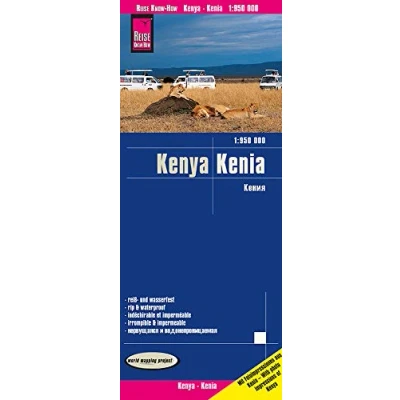 Abbildung von Reise Know How Landkarte Kenia / Kenya (1:950.000): reiß und wasserfest (world mapping project)
