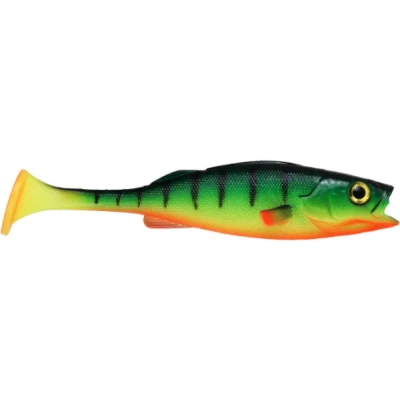 Abbildung von Köfi Barsch 14cm Firetiger 3Stück Gummifisch