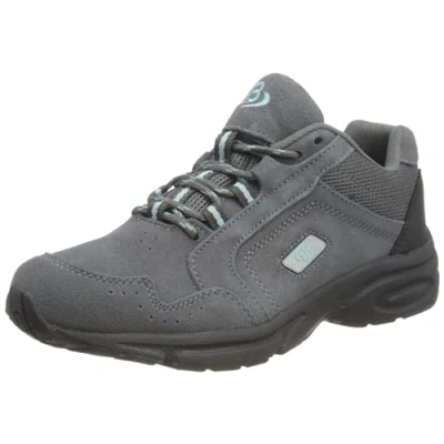 Abbildung von Brütting Damen Circle Traillaufschuh, grau/türkis, 41 EU