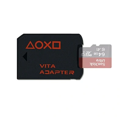 Abbildung von LEAGY SD2Vita V3.0 PSVita Spielkarte auf Micro SD Kartenadapter für PS Vita 1000 2000 3.60 System